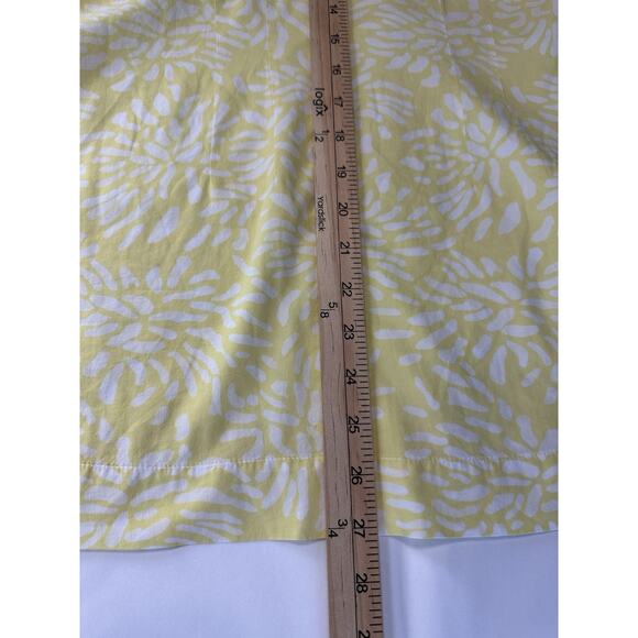 Tantrums Boho Crochet V- Neck Top Blouse Yellow Floral Women’s Size Small - Picture 16 of 16